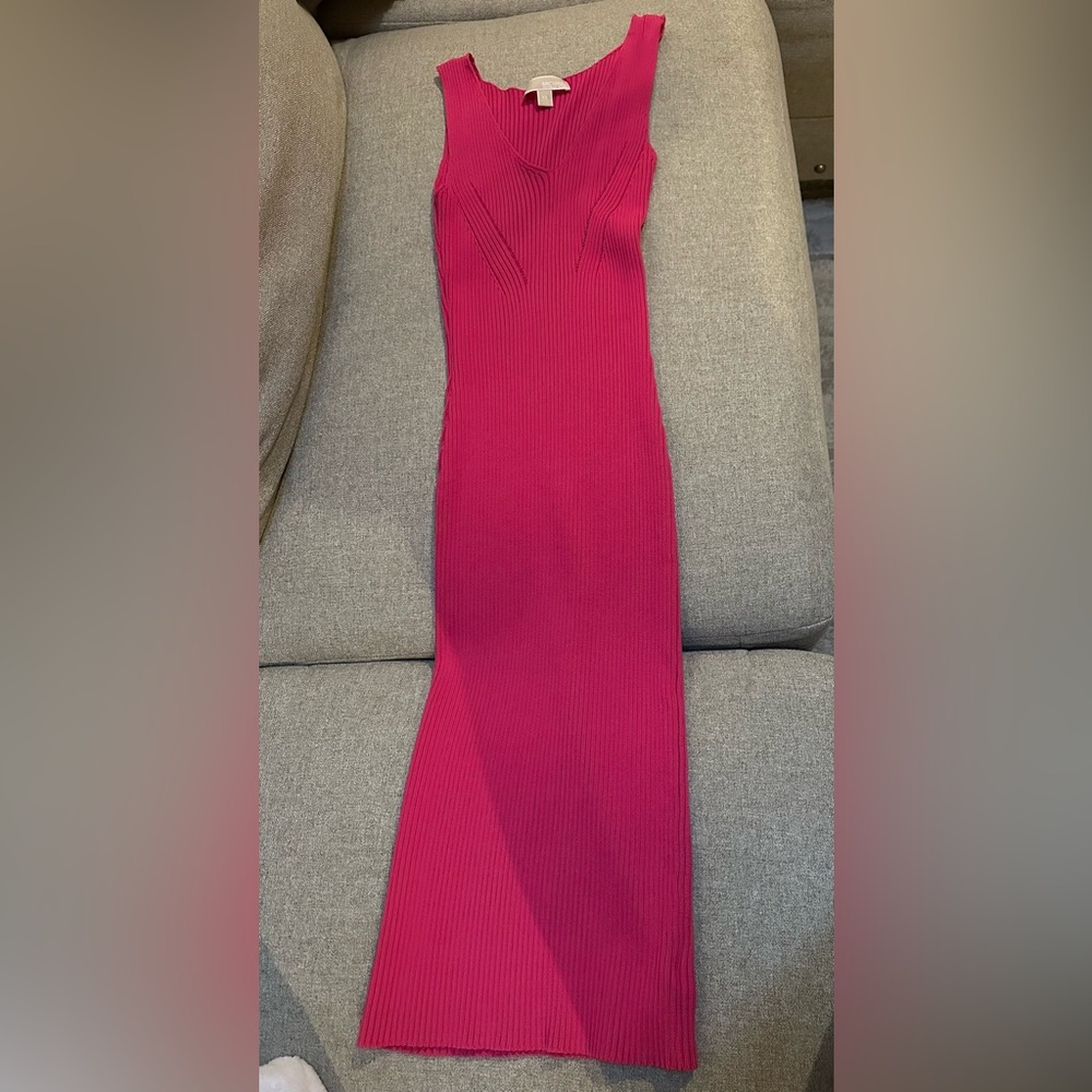 Michael Kors Vibrant Red Knit Top